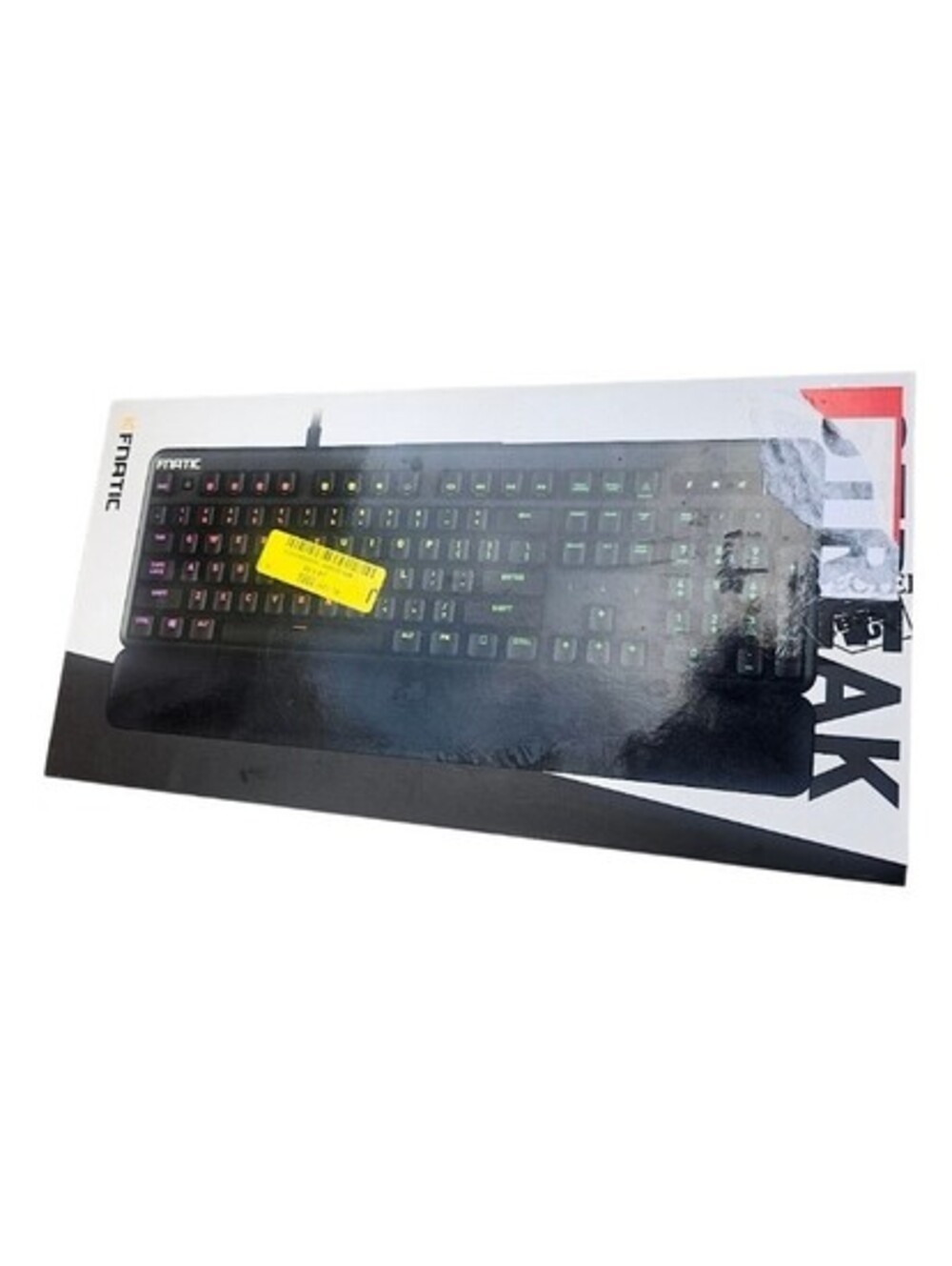 Fnatic Streak Gaming Keyboard RGB Cherry MX Key Switch Full Size With Wrist Rest